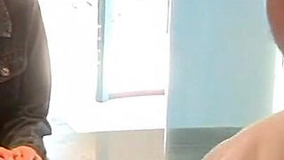 Blonde Babe Seduces Taxi Driver in Steamy Encounter