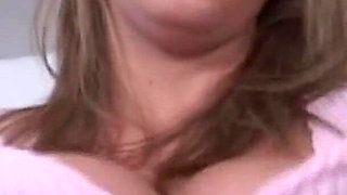 Busty Blonde Babe Solo Masturbation Fingering