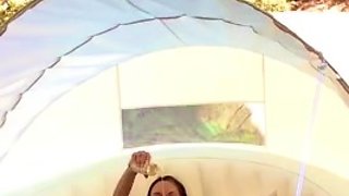 Mia Isabella Outdoor Masturbation At The Pool