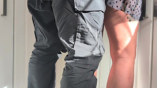 Hotwife gets another cream pie in the kitchen