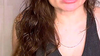 Amateur Instructions Your Stepmom's Friend Teaches You How to Touch Yourself and Her Without Being Heard