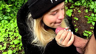 My Little Slut Seduces Me to Fuck Her and Then Suck and Swallow My Cum - POV