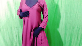 Indian beautiful hijabi muslim sexy bhabhi having sex with neighbor inside the room