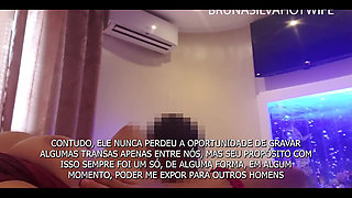 Married Brazilian Woman Being Exposed by Her Husband - Brunasilvahot