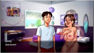Step Mom Looked Backthen Went Quiet New Route Event Summertime Saga (18+)