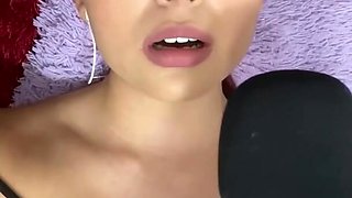 Hot Latina redhead ASMR moaning