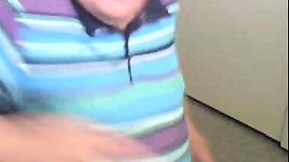 Grandpa Strokes on Cam