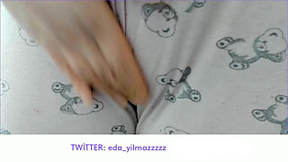Rubbing Pussy with Pajamas- Cameltoe