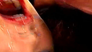 First Time Cum Swallow Bukkake for This Big Tits Babe John Thompson