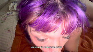 This Slutty Girl Is Riding, Sucking and Cumming in My Ass
