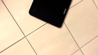 Amateur striptease and Solo masturbation