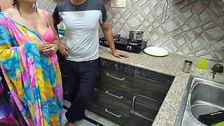 Indian Desi Bhabhi Fucked Hard by Her Devar First Time in kitchen