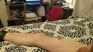 Rock Gets Tied up and Played with by Satin