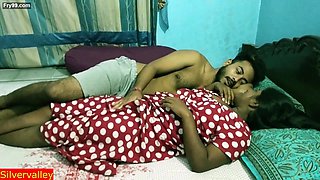 Amazing Steamy Desi Teenie Couple Honeymoon Love making