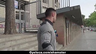 Oyeloca - hot latina screwed by soccer player