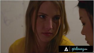 Alex Coal Has Massive Squirting Orgasms From Femdom Camp Counselor In Front Of Everyone!