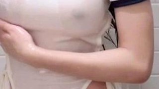 Big boobs milf masturbates with her dildo