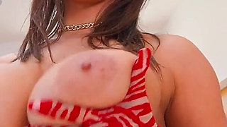 Big Natural 32G Vixen Hailey Rose’s Oiled Double Team Fuck Session