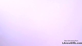 Teenage blowing lollipop till she qualifies 4 more