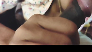 Mallu girl sucking uncut dick