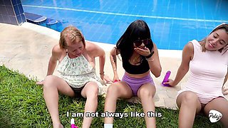 Watch amazing side piece's movie