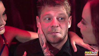 Mia Trejsi Offers Special Service in a Wild Threesome