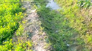 Abida Parveen Gets Fucked Hard in Khet, Then Stopped When Someone Comes