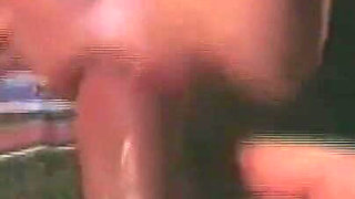 Young Curly Slut Takes Big Cock in Ass with Cumshot on Pussy