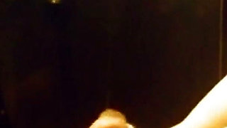 25 Mature Woman Masturbating with Her Feet up on a Glory Hole Table - Ruby