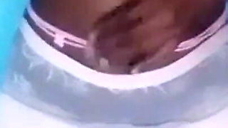 Petite Black Girl Pussy Fingering and Fucking