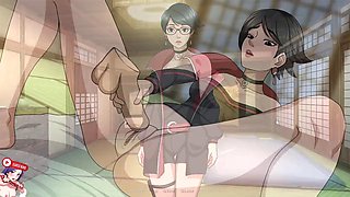 SARADA UCHIHA fucked in public in Konoha. The strongest woman in Naruto