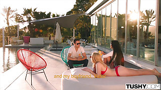 Tushy Horny Blonde Gets Gaped by Her Best Friends Boyfriend