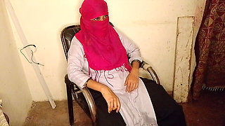 Sister-in-law alone in the house to get milk