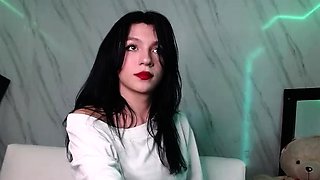 Amateur striptease and Solo masturbation