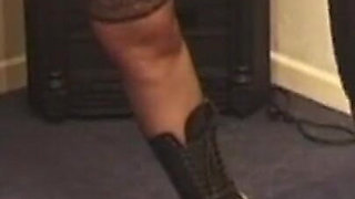 Mature Redhead Submissive Drained by Her Masters