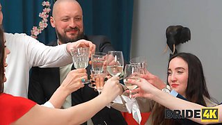 Brides Explosive Orgasm During Steamy Wedding Ritual Secures Blissful Family Life