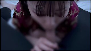 Intense Blowjob In A Chinese Dress