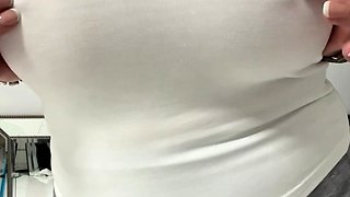 Big boobs milf masturbates with her dildo