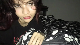 MafelaGo Morning Blowjob - Venezuelan Teen Deep Throat My Big Cock - Homemade Spanish Porn