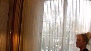 German Blonde in Latex Hardcore Photo Shoot