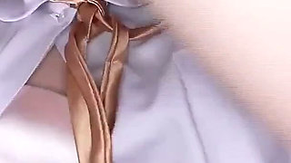 Coin Locker Girl: a Petite Beauty Fits Into a 80cm Box, Her Pussy Is so Full of Sperm