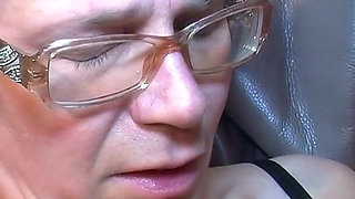 Mature Over 40 Seductress Rides Old Cock Wildly