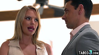 Husband converting his shy mommy wife bi