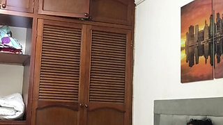 My neighbor sends me hot video masturbating.