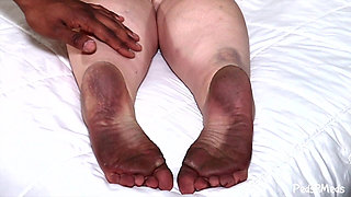 Curvy Mary Dirty Cum Covered Feet