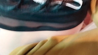 POV I couldn't resist my stepmom's huge butt in doggy style Stepson sneaks into the room and fucks her fat ass