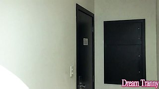 Easy-on-the-eyes sugar - shemale fucks guy action - Dream Tranny