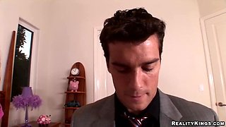 Wonderful bimbo exciting sex video