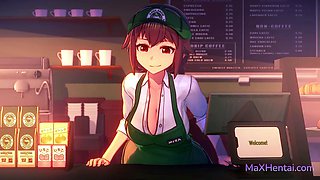 Coffee Time with Three Horny Baristas  Special Service
