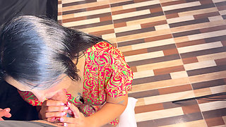 First time I've been left alone with my stepbrother and he records me having sex